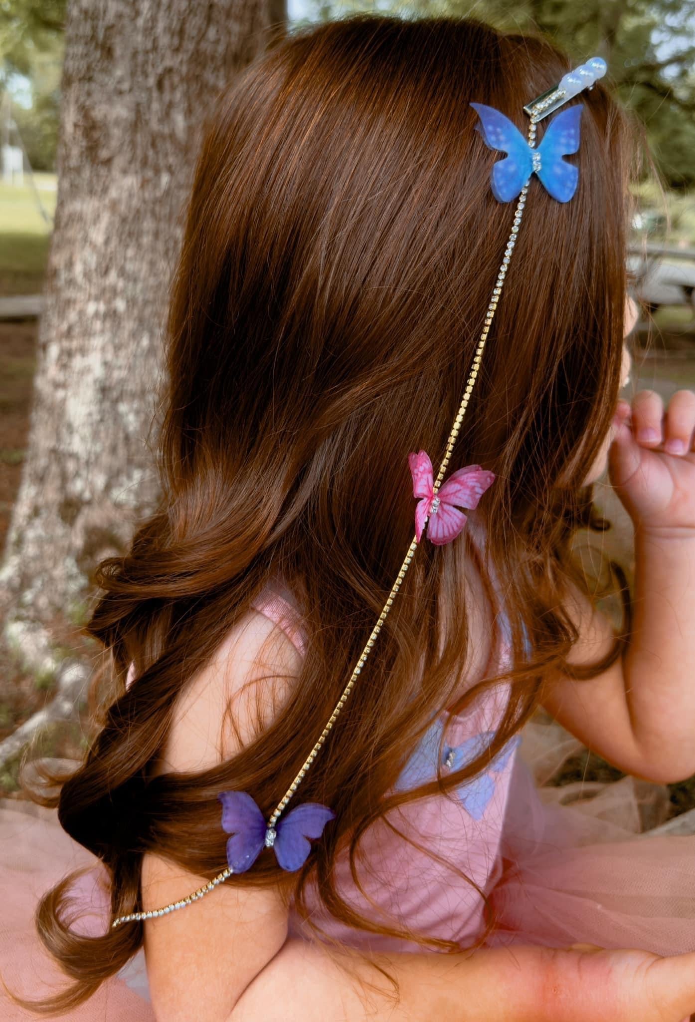 Butterfly Hair Chain