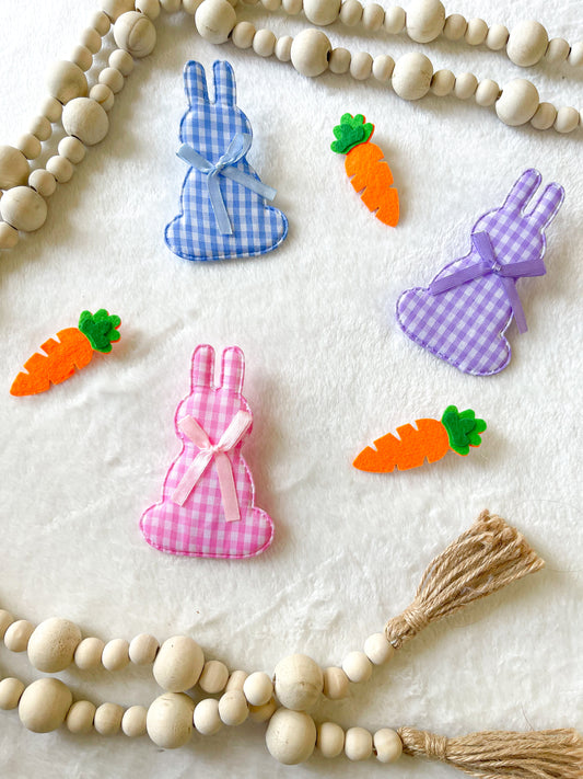 Bunny Hair Clips 3 Pack