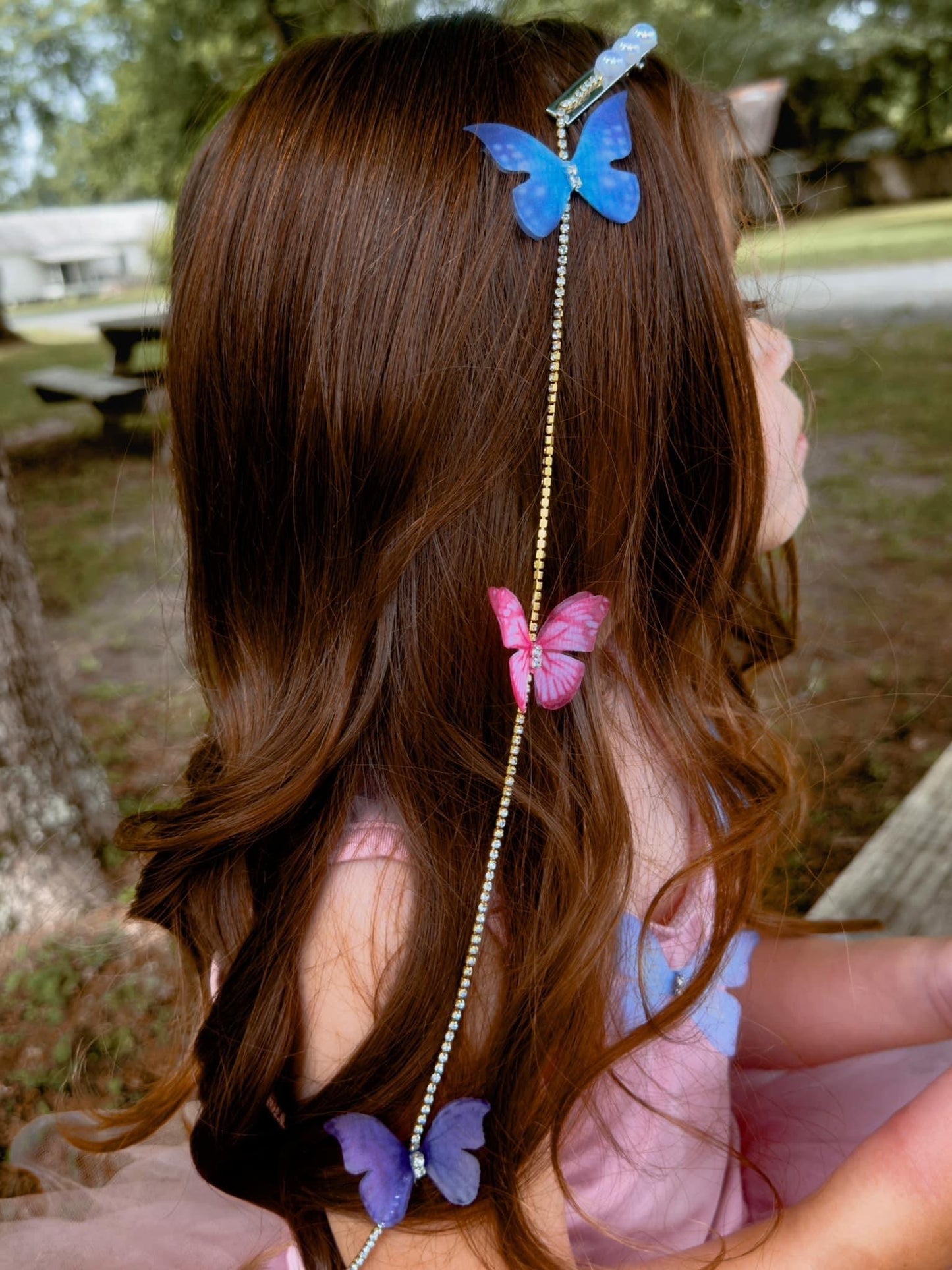 Butterfly Hair Chain