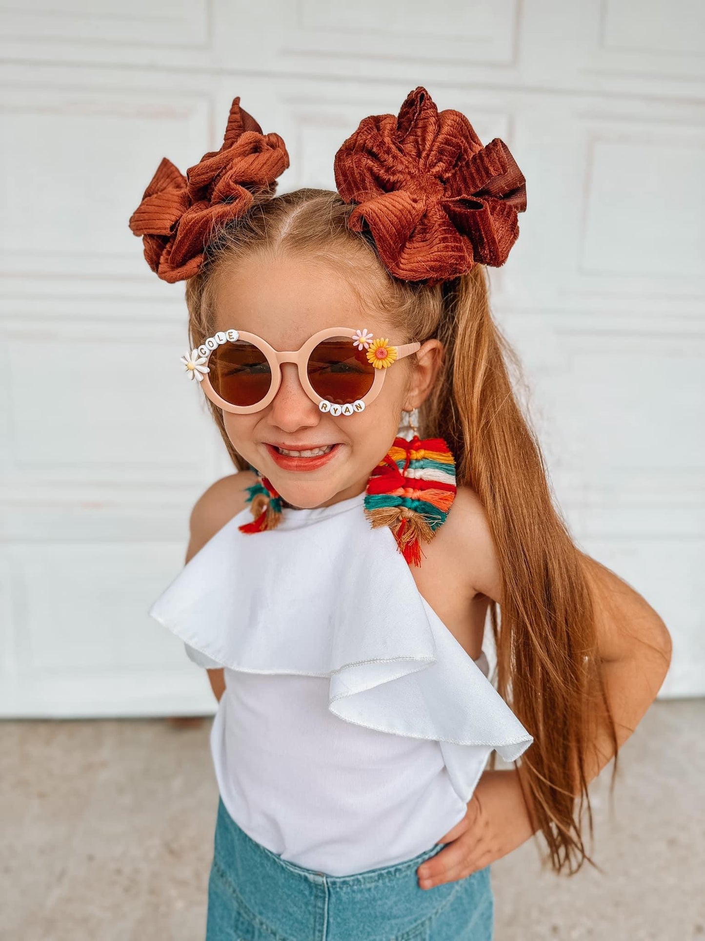 Colorful Fringe Earrings